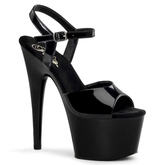 Pleaser ADORE-709 Black Patent/Black EU-42 / US-12