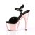 Pleaser ADORE-709 Black Patent/Rose Gold Chrome EU-35 / US-5