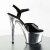 Pleaser ADORE-709 Black Patent/Silver Chrome EU-37 / US-7