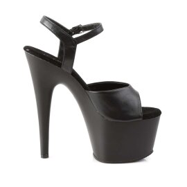 Pleaser ADORE-709 Black Faux Leather/Black Matte EU-35 / US-5