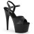 Pleaser ADORE-709 Black Faux Leather/Black Matte EU-37 / US-7
