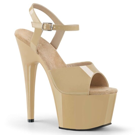 Pleaser ADORE-709 Cream Patent/ Cream EU-35 / US-5