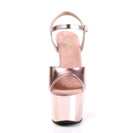 Pleaser ADORE-709 Rose Gold Met. Pu/Rose Gold Chrome...
