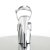Pleaser ADORE-709 Silver Metallic Pu/Silver Chrome EU-35 / US-5