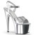 Pleaser ADORE-709 Silver Metallic Pu/Silver Chrome EU-37 / US-7