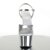 Pleaser ADORE-709 Silver Metallic Pu/Silver Chrome EU-37 / US-7