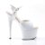 Pleaser ADORE-709 White/White EU-35 / US-5