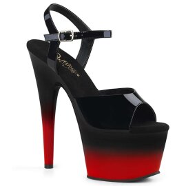 Pleaser ADORE-709BR-H Black Patent/Black-Red EU-37 / US-7
