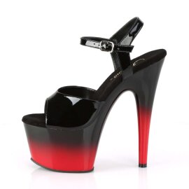 Pleaser ADORE-709BR-H Black Patent/Black-Red EU-37 / US-7