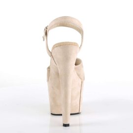 Pleaser ADORE-709FS Beige Faux Suede/Beige Faux Suede EU-35 / US-5