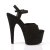 Pleaser ADORE-709FS Black Faux Suede/Black Faux Suede EU-35 / US-5