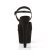Pleaser ADORE-709FS Black Faux Suede/Black Faux Suede EU-37 / US-7