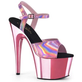 Pleaser ADORE-709HGCH Baby Pink Hologram/Baby Pink Chrome...