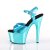 Pleaser ADORE-709HGCH Turquoise Hologram/Turquoise Chrome EU-41 / US-11