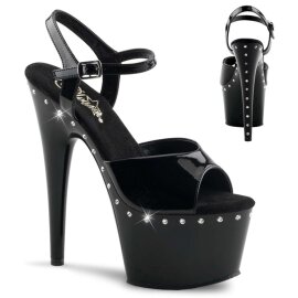 Pleaser ADORE-709LS Black/Black EU-35 / US-5