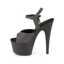 Pleaser ADORE-709REFL Green Multi Reflective/Black Matte EU-35 / US-5