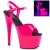 Pleaser ADORE-709UV Neon Hot Pink Patent/Neon Hot Pink EU-41 / US-11