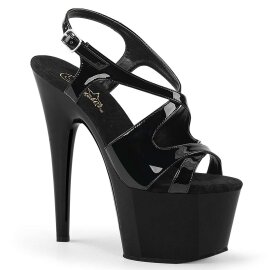 Pleaser ADORE-730 Black Patent/Black EU-35 / US-5