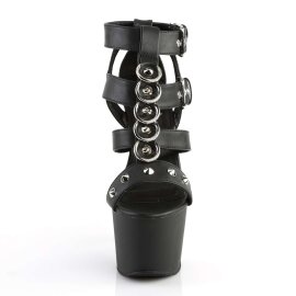 Pleaser ADORE-758 Black Faux Leather/Black Matte EU-35 /...