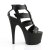 Pleaser ADORE-758 Black Faux Leather/Black Matte EU-37 / US-7