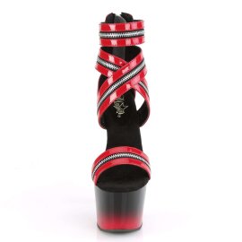 Pleaser ADORE-766 Red Patent/Black-Red EU-35 / US-5