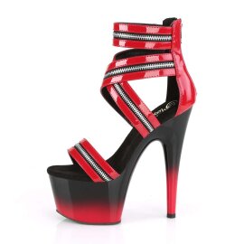 Pleaser ADORE-766 Red Patent/Black-Red EU-35 / US-5