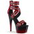 Pleaser ADORE-766 Red Patent/Black-Red EU-35 / US-5
