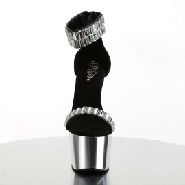 Pleaser ADORE-769RS Black/Silver Chrome EU-35 / US-5