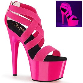 Pleaser ADORE-769UV Neon Hot Pink Elastic...
