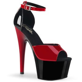 Pleaser ADORE-789 Red-Black Patent/Black-Red EU-36 / US-6