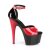 Pleaser ADORE-789 Red-Black Patent/Black-Red EU-36 / US-6