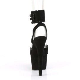 Pleaser ADORE-791FS Black Faux Suede/Black Faux Suede EU-39 / US-9