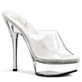 Pleaser ALLURE-601 Clear/Clear EU-38 / US-8