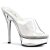 Pleaser ALLURE-601 Clear/Clear EU-38 / US-8