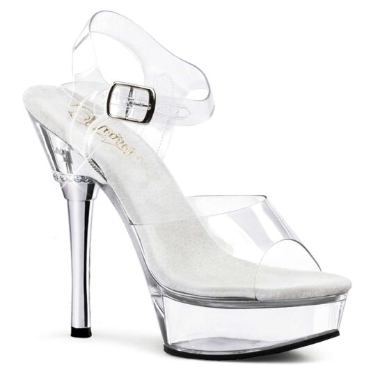 Pleaser ALLURE-608 Clear/Clear EU-35 / US-5