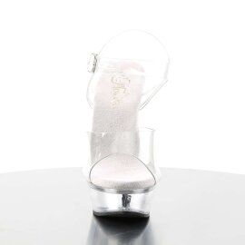 Pleaser ALLURE-608 Clear/Clear EU-35 / US-5