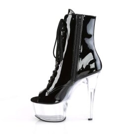 Pleaser ASPIRE-1021 Black Patent/Clear EU-35 / US-5