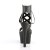 Pleaser ASPIRE-600-14 Black Faux Leather/Black Matte EU-35 / US-5