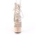 Pleaser ASPIRE-600-30 Clear/Nude EU-35 / US-5