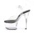 Pleaser ASPIRE-608 Clear-Black/Clear EU-38 / US-8
