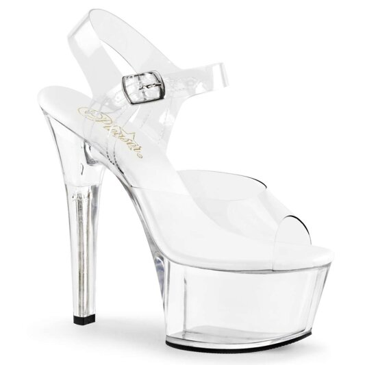 Pleaser ASPIRE-608 Clear/Clear EU-35 / US-5