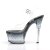 Pleaser ASPIRE-608STD Clear/Black-Clear EU-37 / US-7