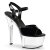 Pleaser ASPIRE-609 Black Patent/Clear EU-35 / US-5