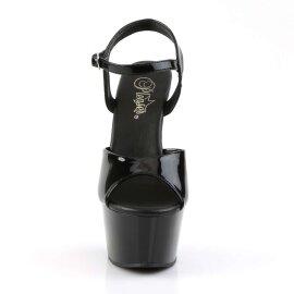Pleaser ASPIRE-609 Black Patent/Black EU-41 / US-11