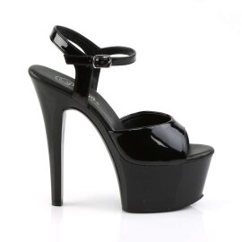 Pleaser ASPIRE-609 Black Patent/Black EU-35 / US-5
