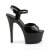 Pleaser ASPIRE-609 Black Patent/Black EU-38 / US-8