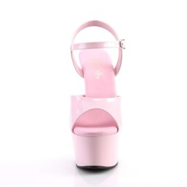 Pleaser ASPIRE-609 Baby Pink Patent/Baby Pink EU-35 / US-5