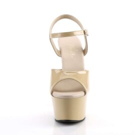 Pleaser ASPIRE-609 Cream Patent/Cream EU-37 / US-7
