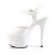 Pleaser ASPIRE-609 White Patent/White EU-35 / US-5