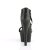 Pleaser ASPIRE-669 Black Elastic Band-Faux Leather/Black Matte EU-35 / US-5